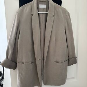 Everlane Oversized Camel Blazer
